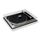Lenco L-455BK Belt-Drive Turntable Ortofon 2M RED