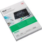 GBC Laminating Pouches A4 125 Micron Matt 100-Pack