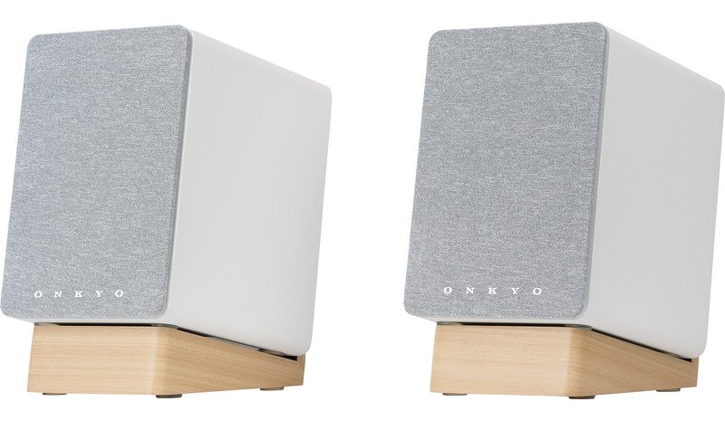 Onkyo GX-10DB Active Speakers White