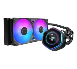 Cooler Master MasterLiquid Atmos II 240 LCD 240mm AIO Cooler Black