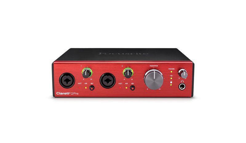 Focusrite Clarett+ 2Pre 10-in/4-out USB-C Audio Interface – kuva 2/3