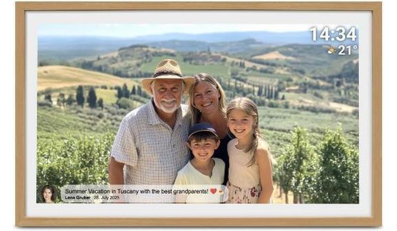 Denver Frameo PFF-3263LW 32-inch Digital Photo Frame – kuva 1/4