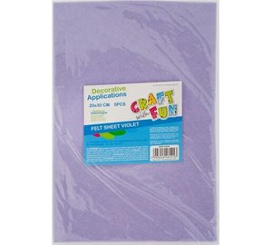 Koristehuopa, 5 kpl, violetti