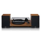 Lenco LS-480WD Turntable with Amplifier & Speakers Wood
