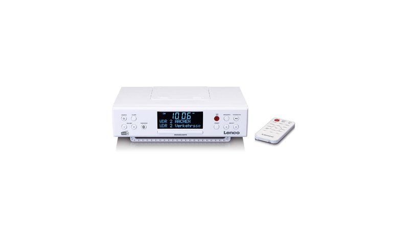 Lenco KCR-190WH DAB+/FM Bluetooth Kitchen Radio White