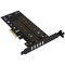 Axagon PCEM2-D PCIe 3.0 x4 M.2 NVMe + SATA Storage Controller – kuva 1