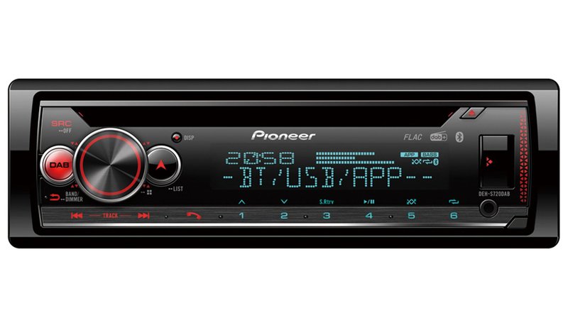 Pioneer DEH-S720DAB Bluetooth DAB+ Car Stereo – kuva 2/8