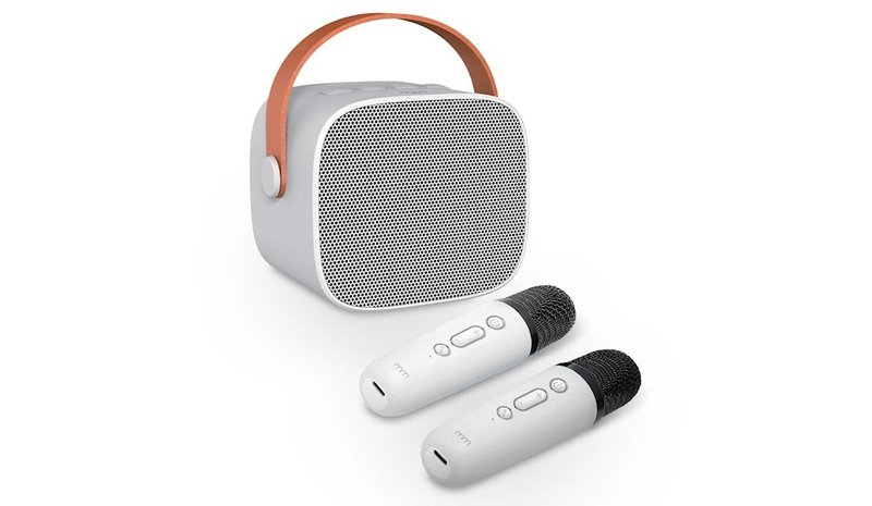 Mikamax Karaoke 2 Go Portable Karaoke Set