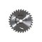 Kraft&dele Kd955 sahanterä puulle 250x32mm 60 hammasta – kuva 1