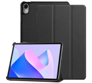iLike Tri-Fold Eco-Leather Stand Case Lenovo Tab P12 12,7'' (2023) Musta