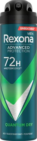 Rexona Men 72h Advanced Protection Quantum Dry spray 150 ml