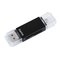 Hama 00181056 Basic USB 2.0 OTG SD/microSD-kortinlukija – kuva 1