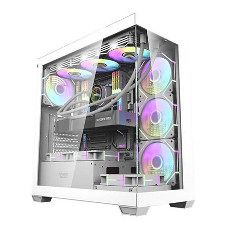 Darkflash DS900 Mid-Tower ATX Computer Case White – kuva 1/5