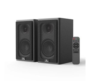 Laudberg XS1B 2.0 Bluetooth hyllykaiuttimet – 80W RMS, musta