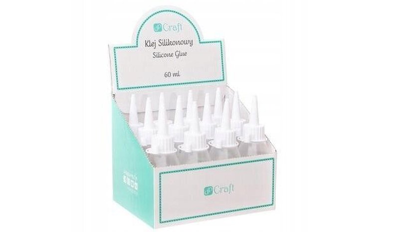 Silikoniliima 60ml, 12 kpl. sarja – kuva 1/1