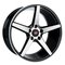 BARZETTA CAPITANO BLACK POLISHED 8X18/5X – kuva 1