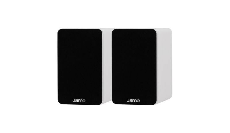 Jamo Mini MKII Active Speaker Pair Gloss White