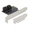 Delock 4-Port SATA PCIe x1 Controller Card Low Profile – kuva 2