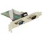 Delock PCIe Card 2x RS-232 Serial (89555) – kuva 1