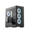 AeroCool D520A Mid-Tower ATX Case RGB White – kuva 2