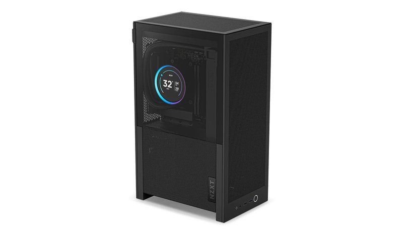 NZXT H2 Flow 2026 Mini-ITX PC Case with Window Black