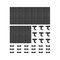 Streamplify Acoustic Panel Dark Grey 60x30cm 9-Pack – kuva 1