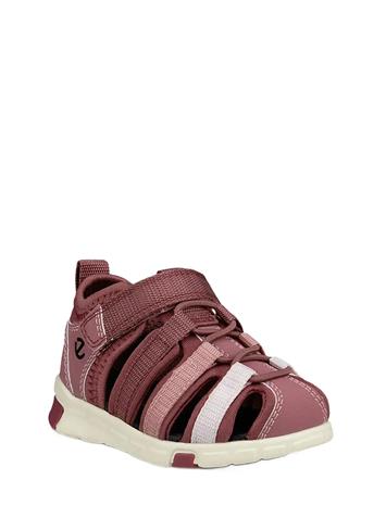 ECCO Mini Stride Sandal - Burgundy - 28