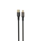 Tellur TLL155711 USB-A – USB-C tiedonsiirto- ja pikalatauskaapeli, 3A, 100 cm, musta