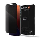 Evelatus Apple 15 Pro yksityisyyssuoja Corning Gorilla Glass staattista sähköä estävä 3D täyspeitto 10X vahvempi