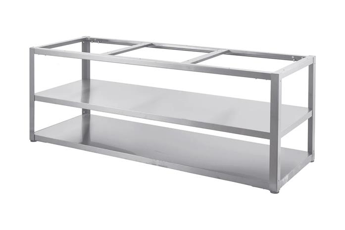 Nordic Line Ruostumaton - Ulkokeittiö Perusmoduuli 180 cm (3 moduulia)