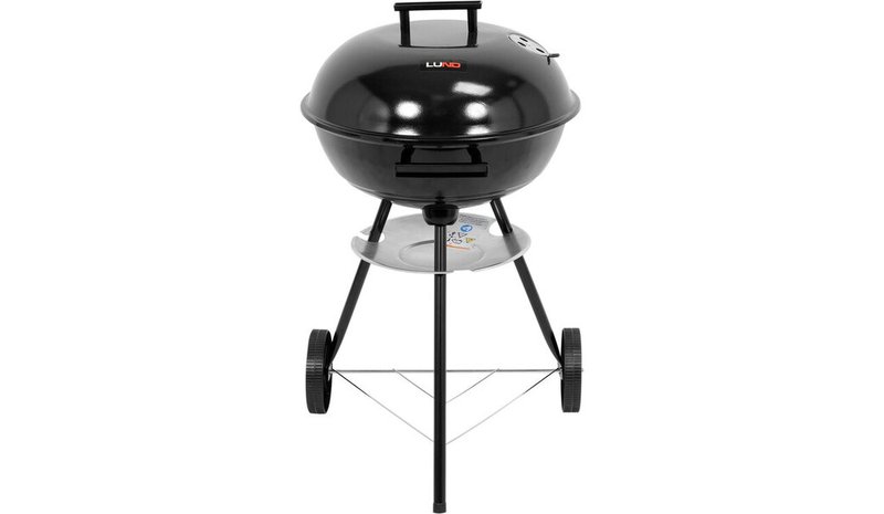 Lundin pyöreä hiiligrilli kannella, 41cm