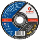 Hiomalaikka Andre 125x1,6x22,2mm, metallille ja ruostumattomalle teräkselle