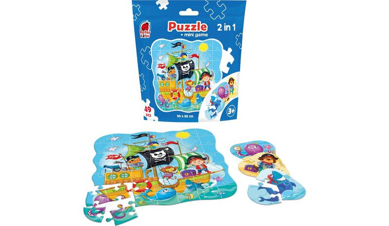 Puzzle 49 merirosvoa minipelillä – kuva 1/1