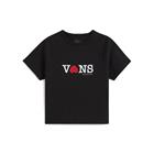 Vans - SOUVENIR BABY TEE - T-paita - Naiset - Musta