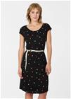 Ragwear - LILITHE PRINT - Lyhyt mekko - Naiset - Musta