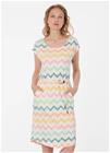 Ragwear - LILITHE PRINT - Lyhyt mekko - Naiset - Monivärinen