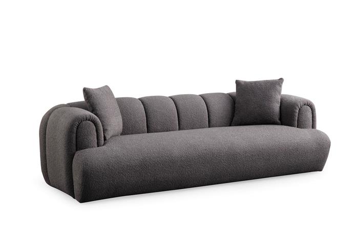 Sohva Puffy 3 Plain, harmaa