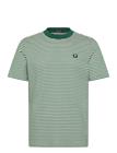 Fred Perry Fine Stripe Heavy Weight Tee - Multi/patterned - XXL