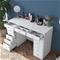 Make-Up Table, BJ106, White, 100% MELAMINE COATED E1 QUALITY CHIPBOARD – kuva 2
