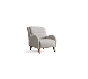 Nojatuoli Nice Bergere, harmaa