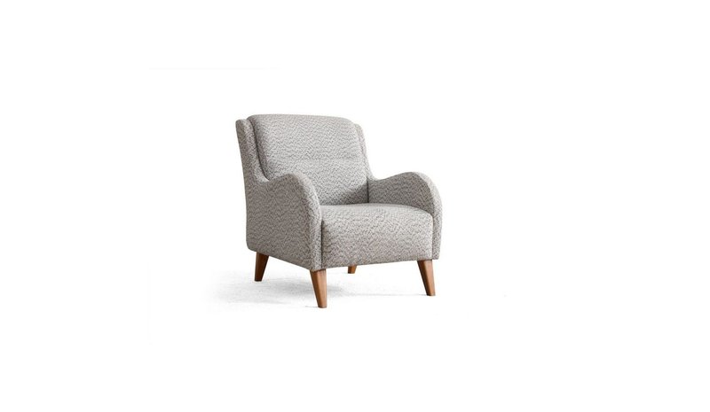 Nojatuoli Nice Bergere, harmaa