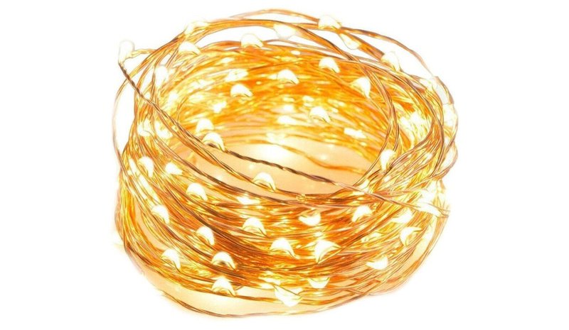 Sisäsisustus 50 LED lämmin valkoinen 5m – kuva 1/1
