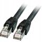 Patchcord Sf/utp Cat.5e, 2m, suojattu, musta – kuva 1