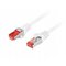 Lanberg Patchcord S/ftp Cat.6 2m Lszh Cu Valkoinen – kuva 1
