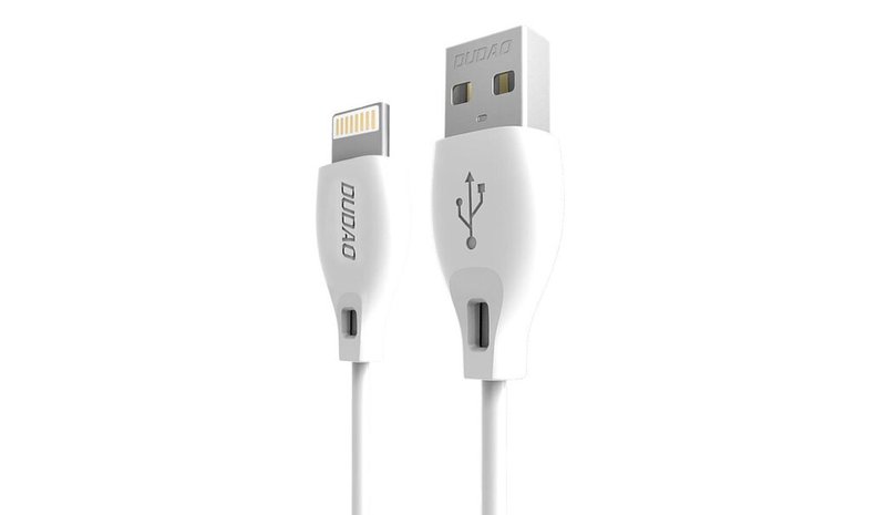 USB - Lightning kaapeli, 1m, valkoinen