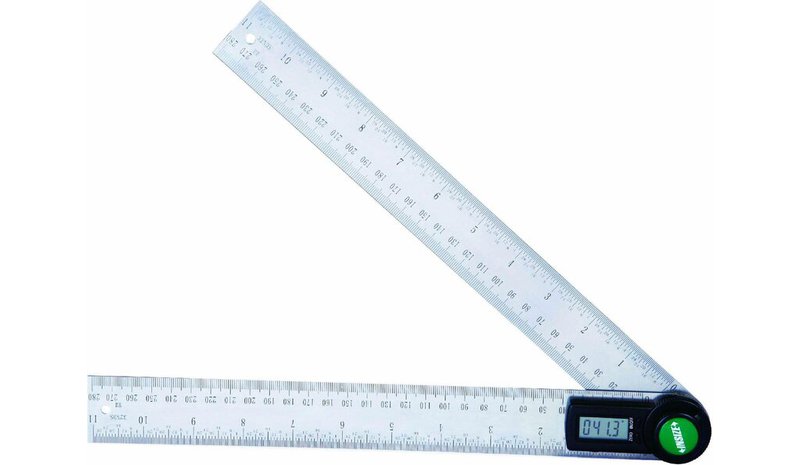 Digitaalinen suorakulma Insize 0-360°, 300 mm