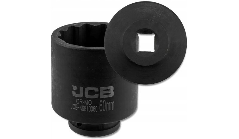 Jcb Deep 3/4 12-pisteinen iskupää 60mm Cr-mo