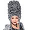harmaa EXTRA TALL GOTHIC WIG polybagissa – kuva 1