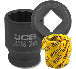 Jcb-isku 3/4 31mm 12-pisteinen Cr-mo-kanta