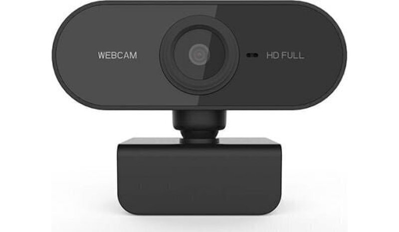 Web-kamera powerton hd webbikamera pwcam2, 1080p, usb, musta, full hd, 30 fps.